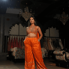 Amber Palazzo Lehenga Set
