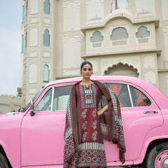 Chestnut Brown Kurti Set