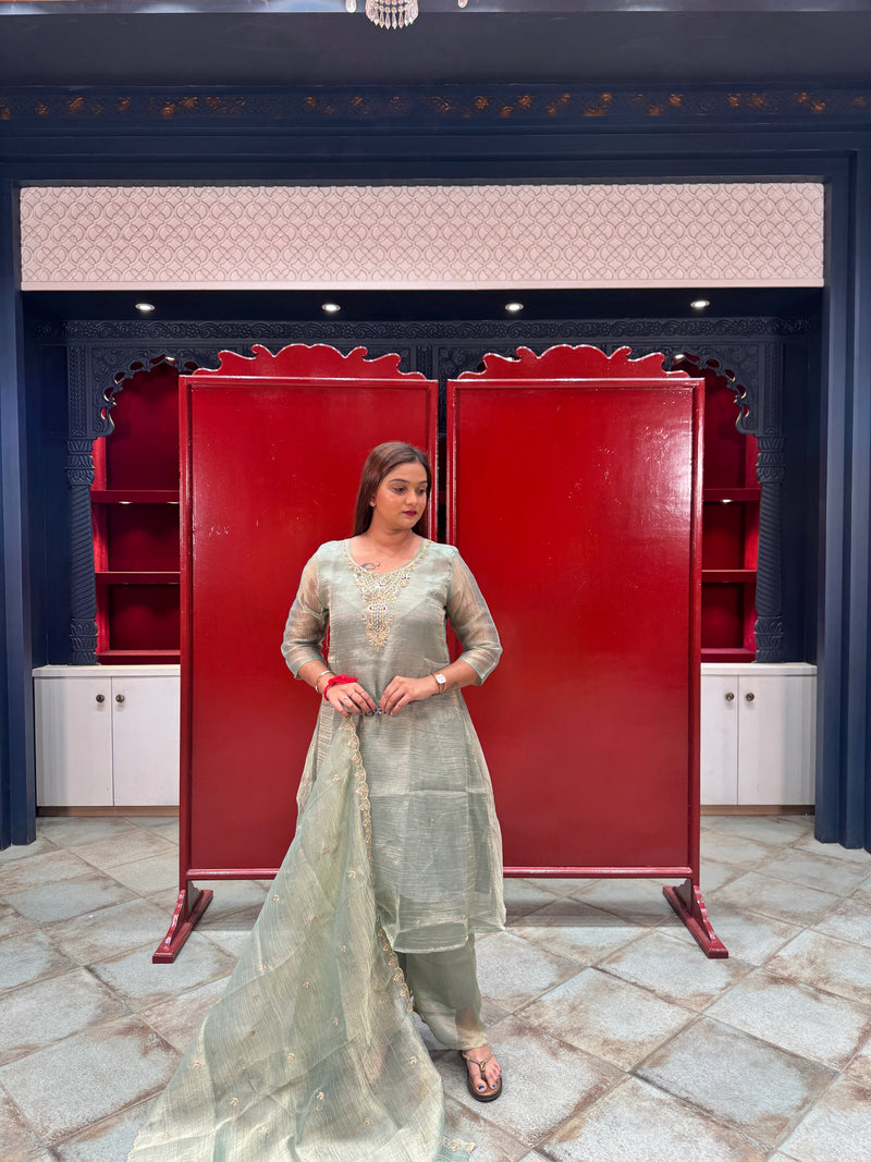 Mint Green Kurta Set