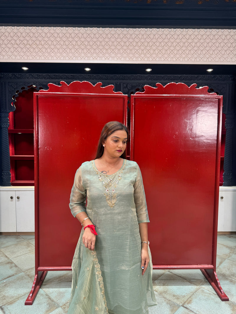 Mint Green Kurta Set
