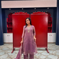 Dusty Mauve Kurta Set