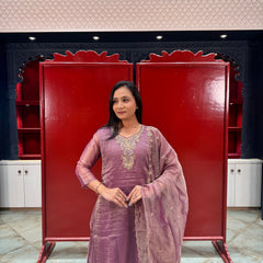 Dusty Mauve Kurta Set