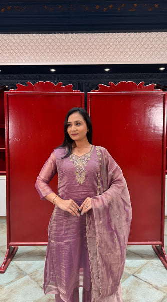 Dusty Mauve Kurta Set