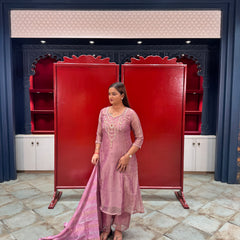 Muted Pink Kurta Set