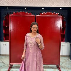 Muted Pink Kurta Set