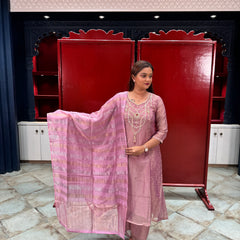 Muted Pink Kurta Set
