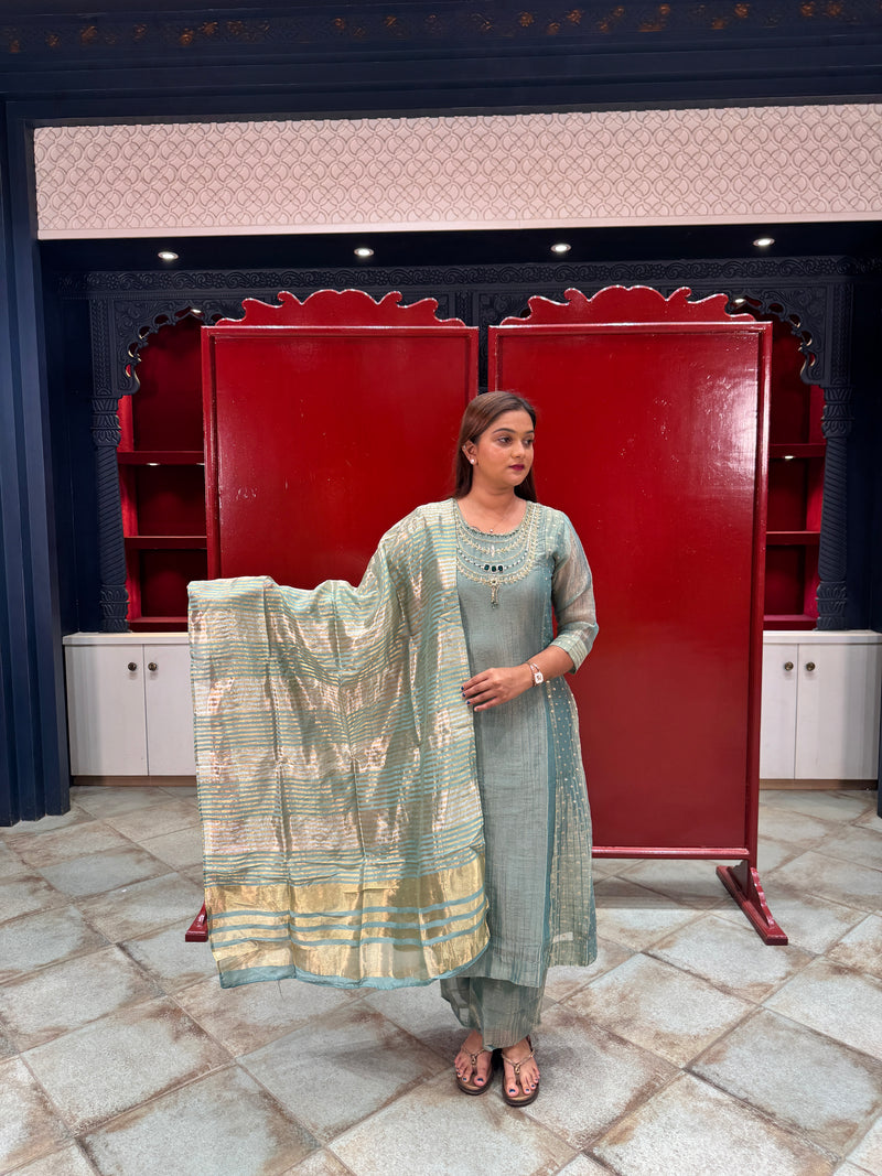 Sea Green Kurta Set