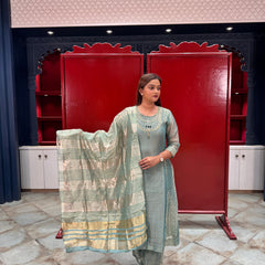 Sea Green Kurta Set