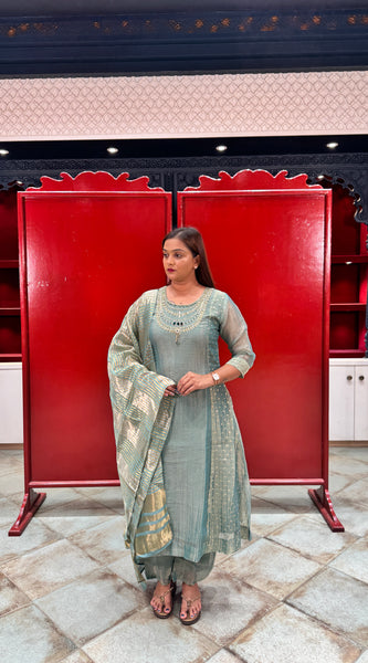 Sea Green Kurta Set