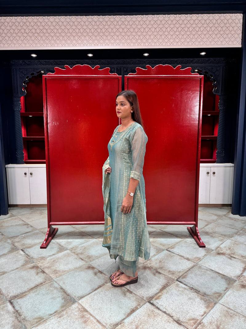 Sea Green Kurta Set