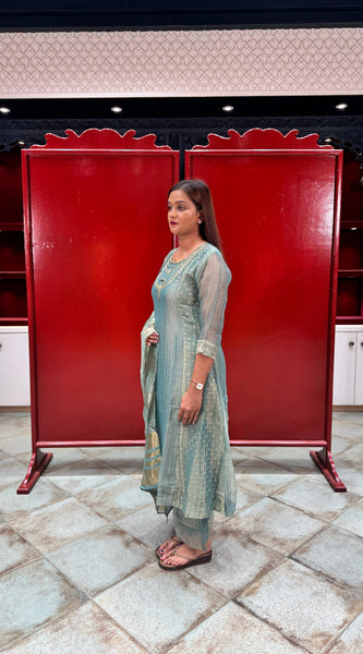 Sea Green Kurta Set