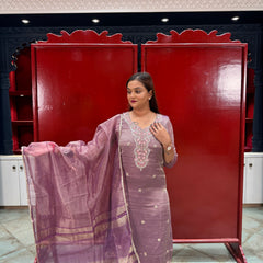 Dusty Purple Kurta Set