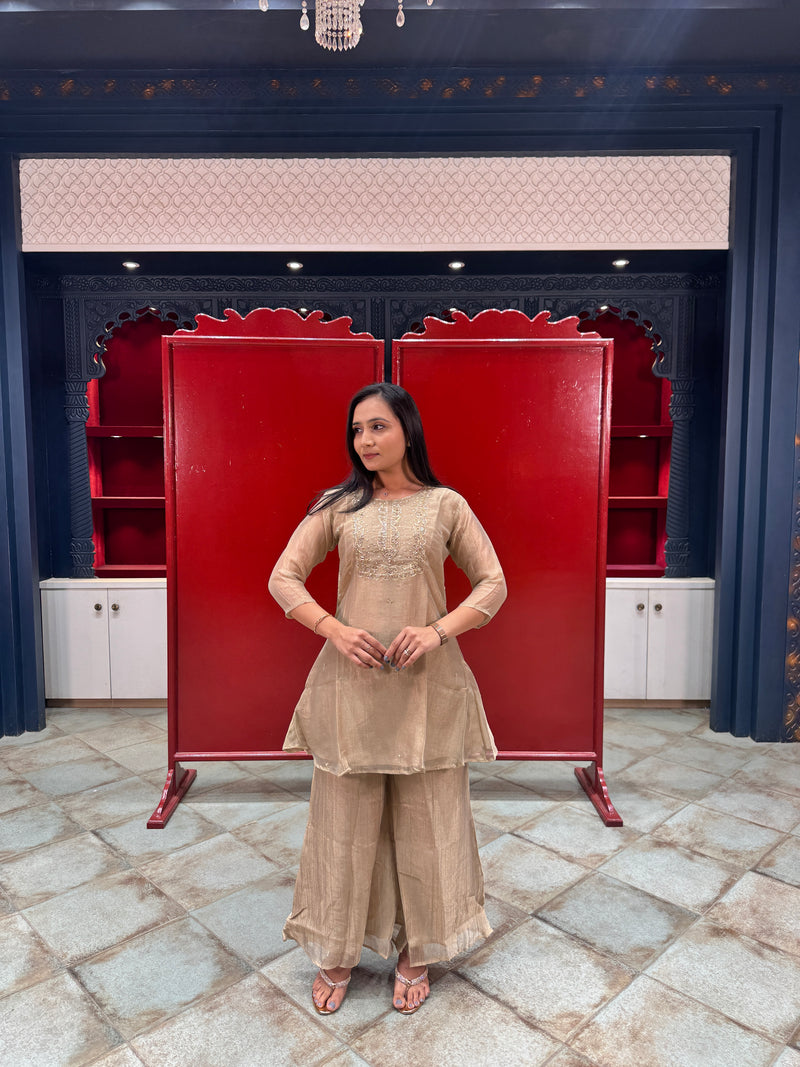 Muted Gold Co-Ord Set
