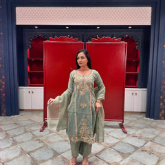 Sage Green Kurta Set