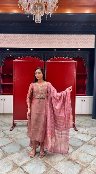 Rose Pink Kurta Set