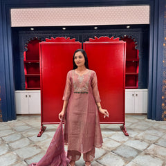 Rose Pink Kurta Set