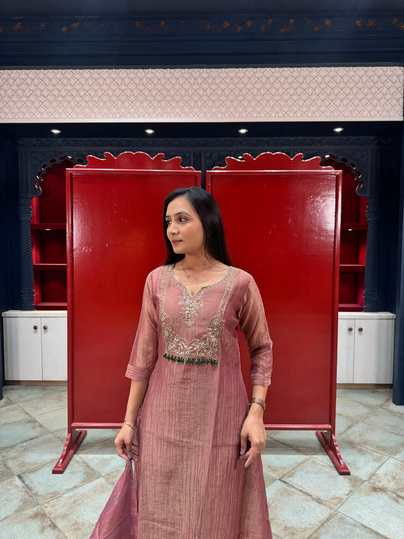 Rose Pink Kurta Set