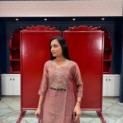 Rose Pink Kurta Set