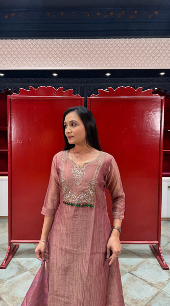 Rose Pink Kurta Set