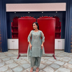 Aqua Green Kurta Set
