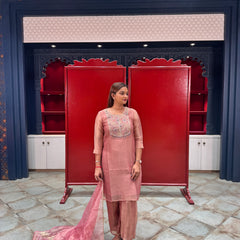 Blush Pink Kurta Set