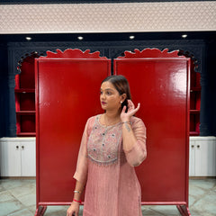 Blush Pink Kurta Set