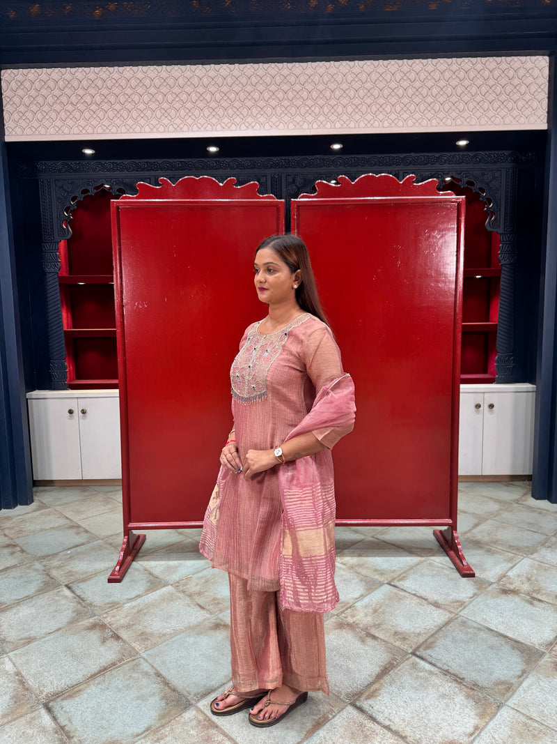 Blush Pink Kurta Set