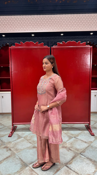 Blush Pink Kurta Set