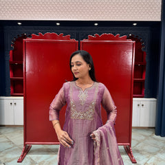 Lavender Kurta Set