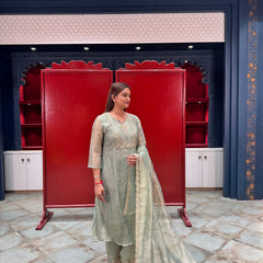 Pistachio Green Kurta Set