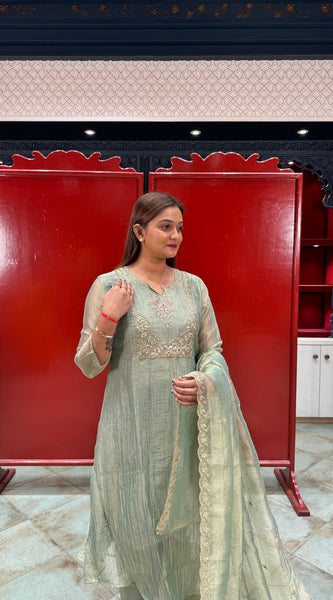Pistachio Green Kurta Set