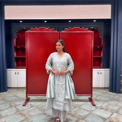 Powder Blue Kurta Set