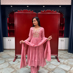 Muted Pink Kurta Set
