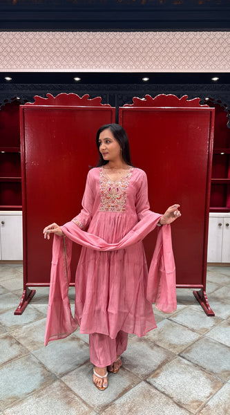 Muted Pink Kurta Set