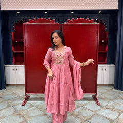 Muted Pink Kurta Set