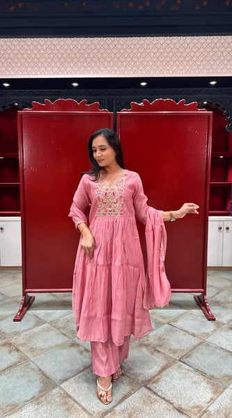 Muted Pink Kurta Set