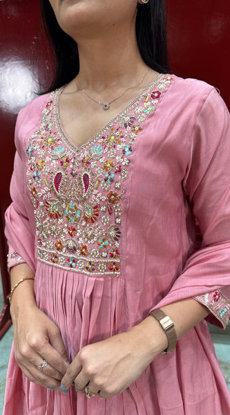 Muted Pink Kurta Set