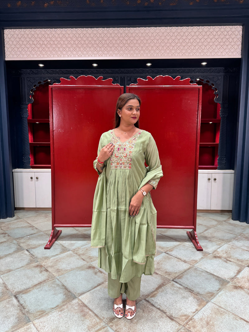 Mint Green Kurta Set