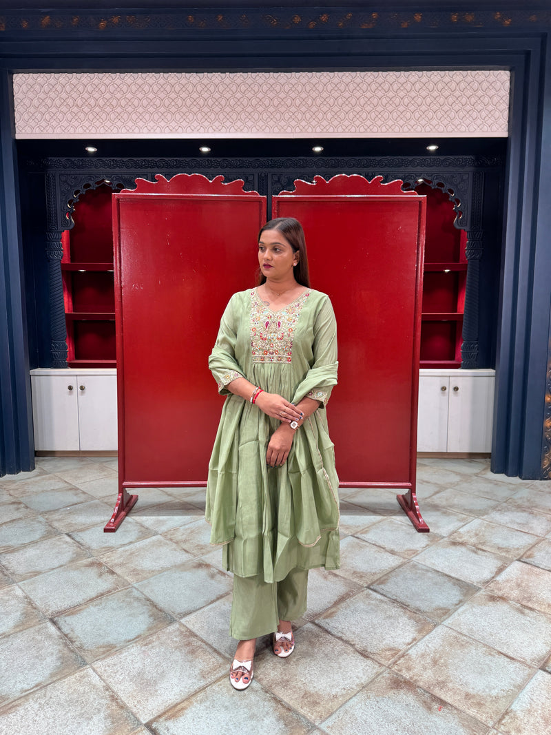 Mint Green Kurta Set