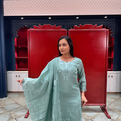 Sea Green Kurta Set