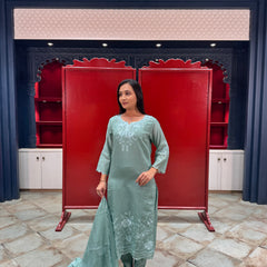 Sea Green Kurta Set