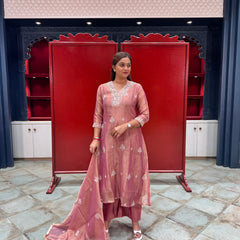 Rose Pink Kurta Set