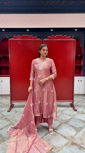 Rose Pink Kurta Set