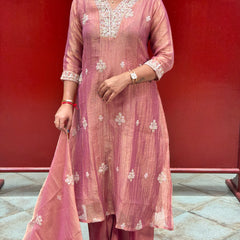 Rose Pink Kurta Set