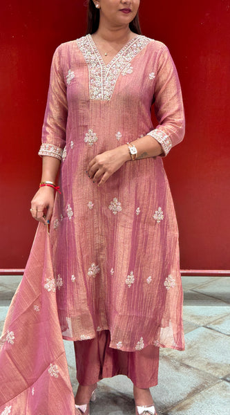 Rose Pink Kurta Set