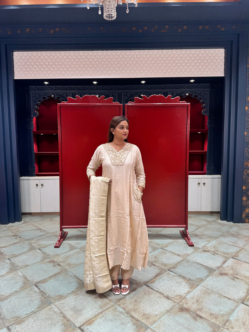 Ivory Kurta Set