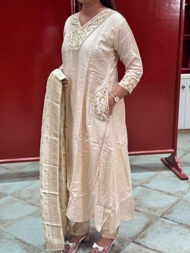 Ivory Kurta Set