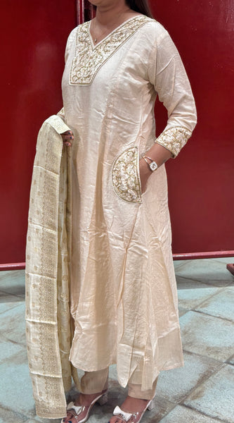 Ivory Kurta Set