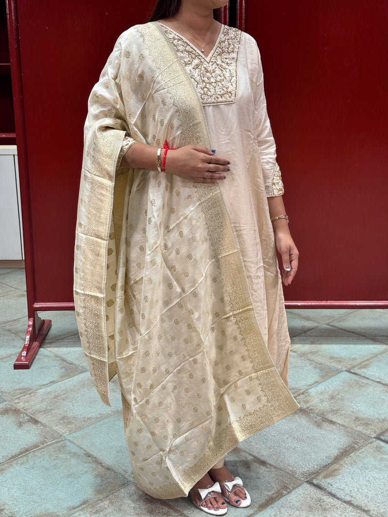 Ivory Kurta Set
