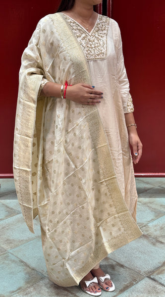 Ivory Kurta Set